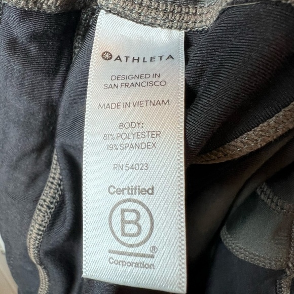 Athleta Women's Spar Colorblock 7/8 Leggings Olive Green Black High Rise  Medium - Picture 12 of 14